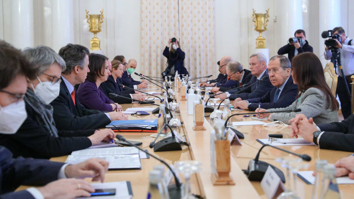 Συνάντηση Υπουργών Εξωτερικών Ρωσίας, Γερμανίας - Σεργκέι Λαβρόφ και Ανναλένα Μπέρμποκ - Γενάρης 2022
