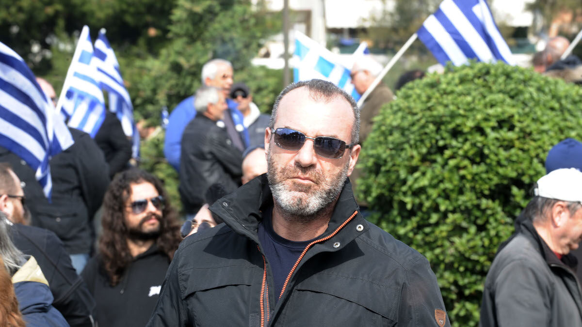 Ο καταδικασμένος για ένταξη στην εγκληματική οργάνωση της Χρυσής Αυγής, Νίκος Μίχος