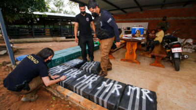 Ναρκωτικά - Μέλη της υπηρεσίας δίωξης ναρκωτικών (SENAD) στην Παραγουάη κατέσχεσαν 1 σχεδόν τόνο κοκαΐνης - 09/01/2021