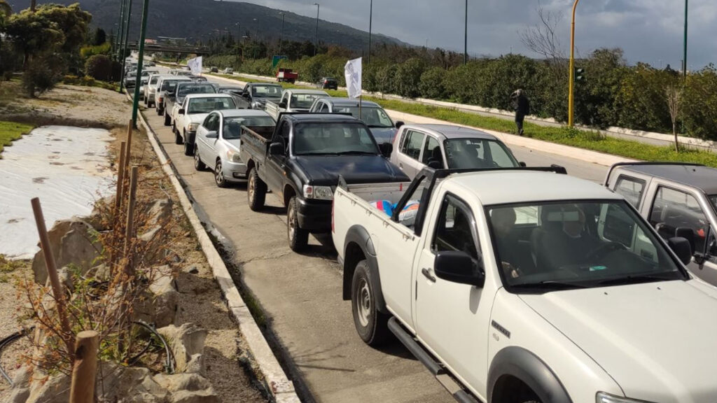 Μπλόκο Χανίων - Μεγάλα Χωράφια / Αγρότες / Φλεβάρης 2022