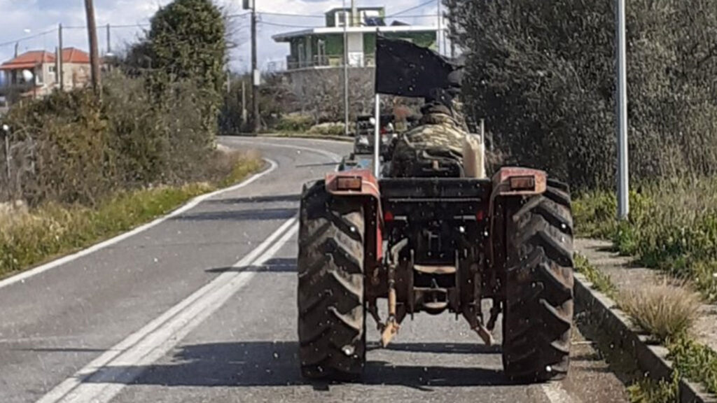 Αγρότες Μεσηνίας στο μπλόκο στο Σουλινάρι