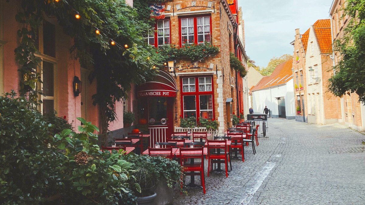 Bruges, Βέλγιο - Ταβέρνα - τουρισμός - μαγαζί - εστίαση