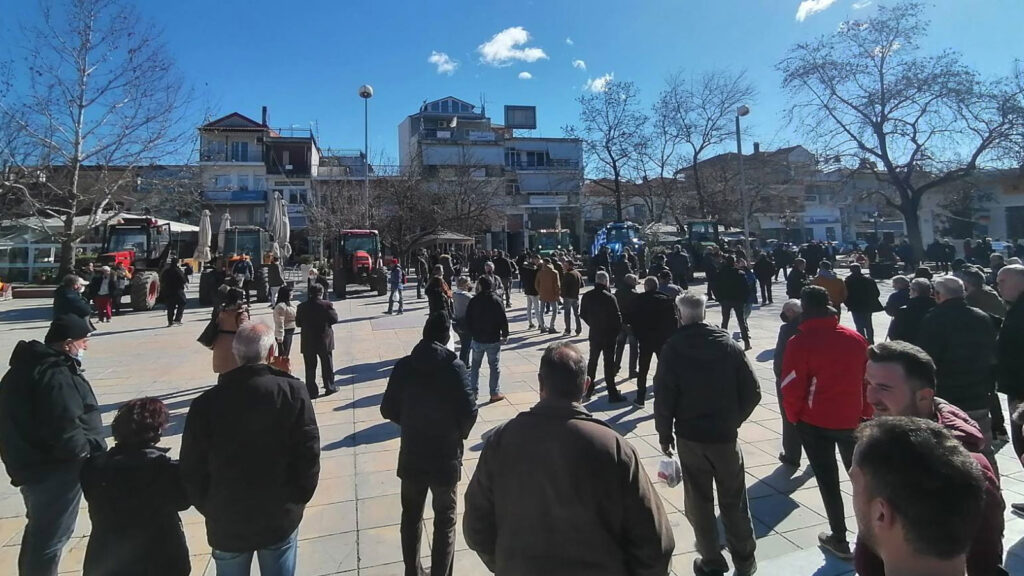 Αγροτοκτηνοτροφικοί Σύλλογοι Ελασσόνας: Συγκέντρωση στην κεντρική πλατεία Φλεβάρης 2022