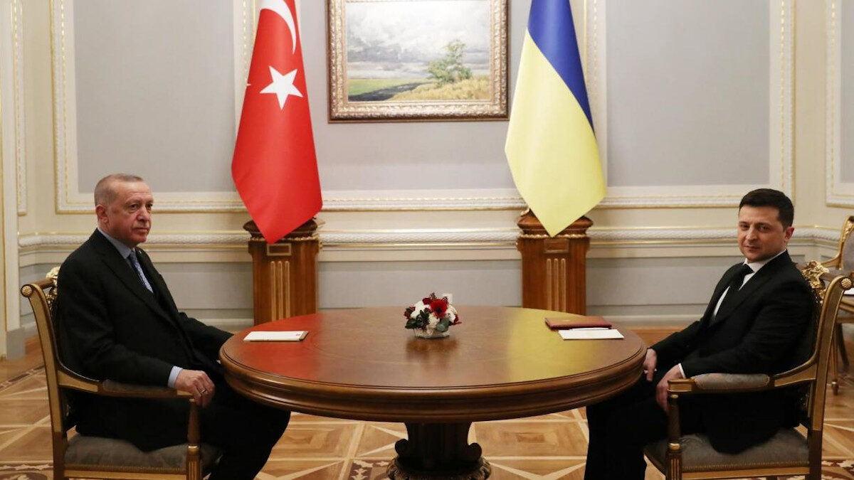 Οι Πρόεδροι Ουκρανίας και Τουρκίας, Β. Ζελένσκι - Ρ.Τ. Ερντογάν σε παλαιότερη συνάντηση
