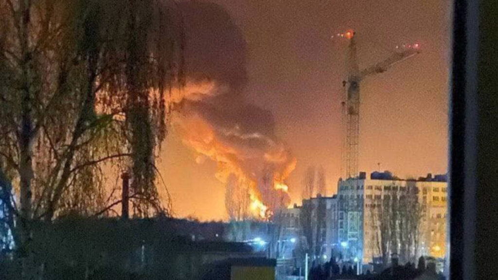 Βομβαρδισμοί στο Κίεβο
