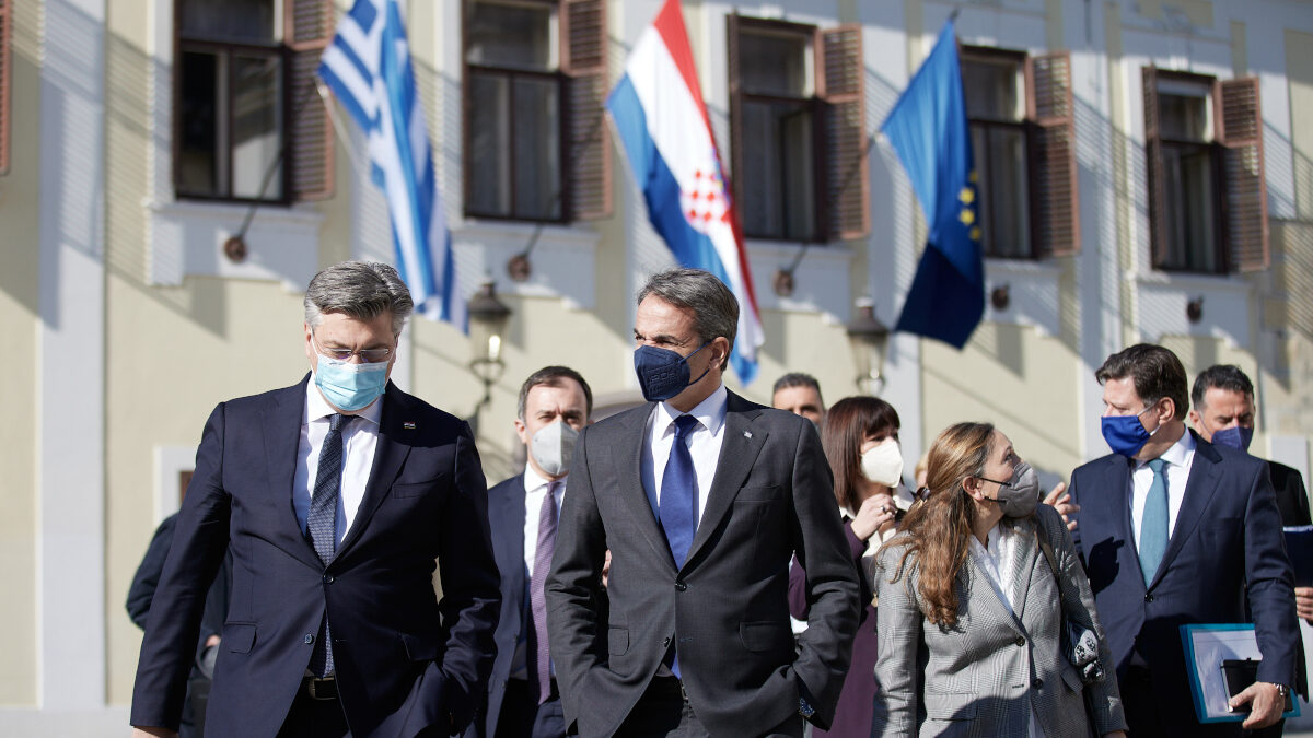 Επίσημη επίσκεψη του Πρωθυπουργού Κυριάκου Μητσοτάκη στην Δημοκρατία της Κροατίας, Πέμπτη 10 Φεβρουαρίου 2022.