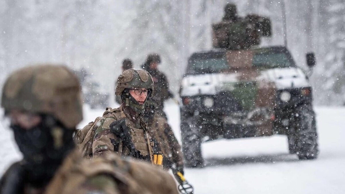 Από ΝΑΤΟϊκή άσκηση στα χιόνια - Εσθονία