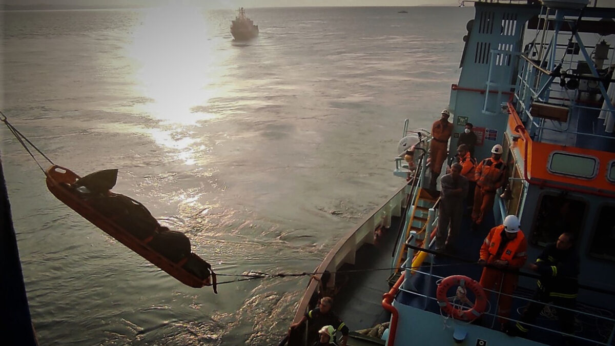 Η ναυτική τραγωδία με την πυρκαγιά στο RO-RO EUROFERRY OLYMPIA της Grimaldi σημαίας Ιταλίας στα βόρεια της Κέρκυρας - 19/02/2022