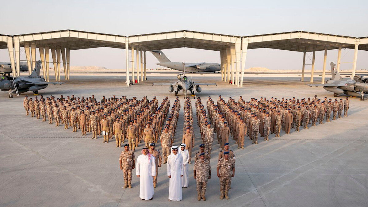 Δυνάμεις της Πολεμικής Αεροπορίας του Κατάρα με ένα σμήνος Ραφάλ με αφορμή τη στρατιωτική συνεργασία με την Τουρκία