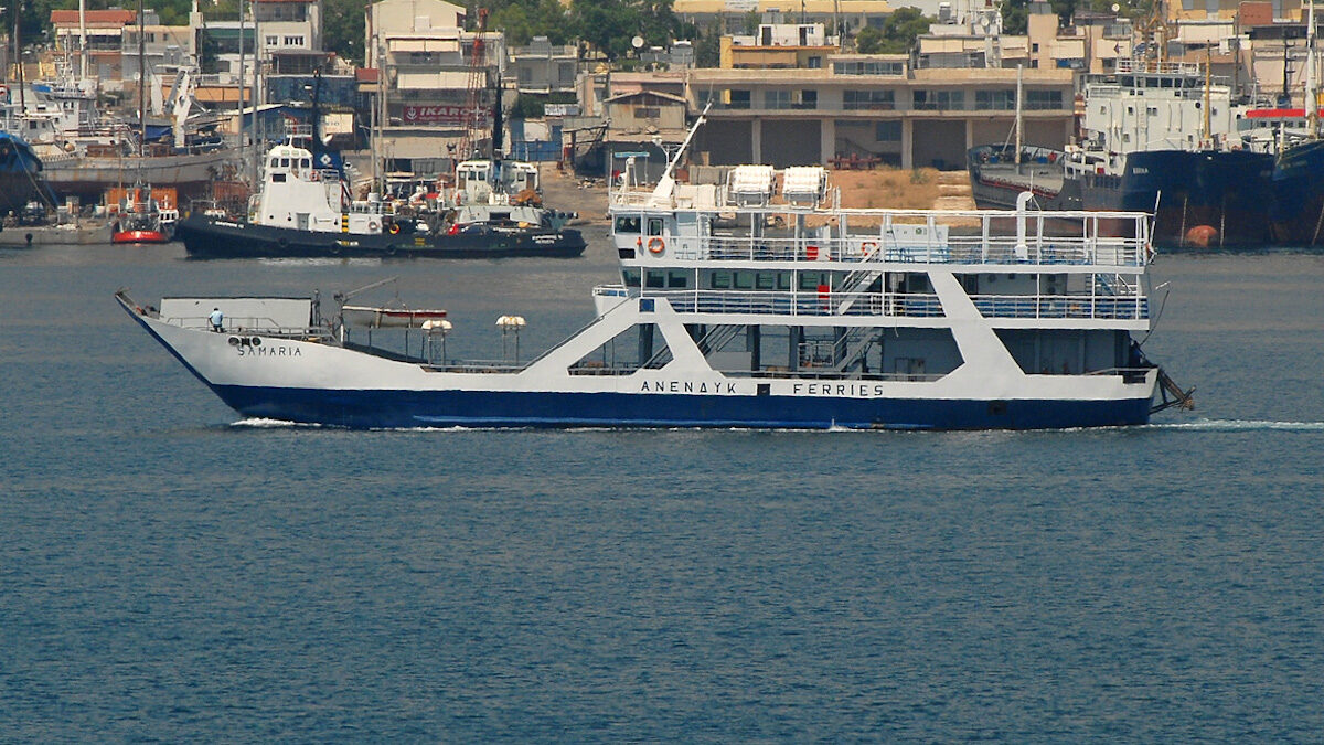 Οχηματαγωγό - Επιβατιγό ανοιχτού τύπου στη γραμμή Παλαιόχωρα – Σουγιά – Αγία Ρούμελη – Γαύδος στην Κρήτη