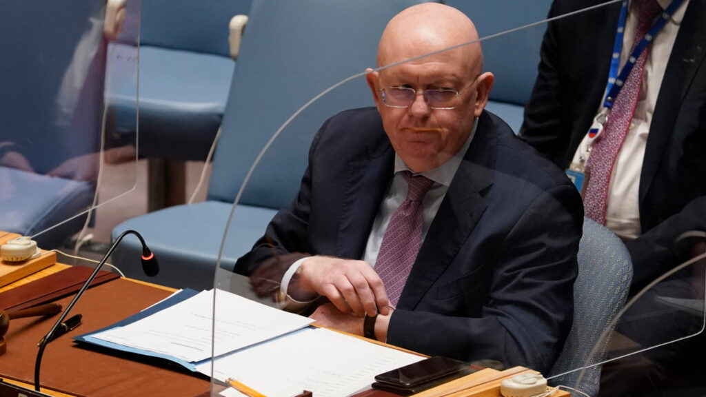 Ο Ρώσος πρεσβευτής στον ΟΗΕ, Βασίλι Νεμπένζια