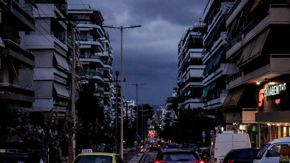 Βροχερός καιρός στην Αθήνα