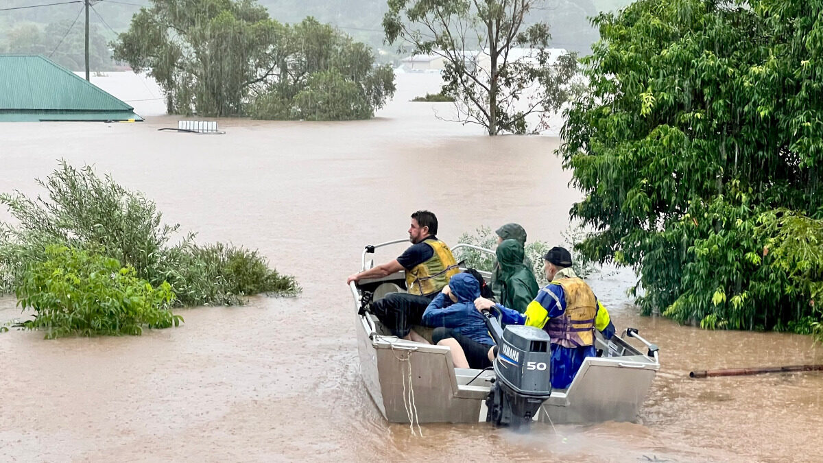 Βροχοπτώσεις στην Αυστραλία