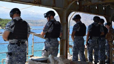 Στρατιωτικοί του Πολεμικού Ναυτικού των ΗΠΑ σε παλιότερη άσκηση στην Ελλάδα