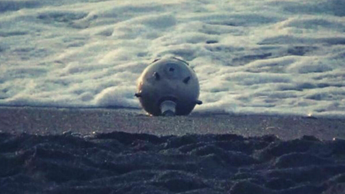 Ουκρανική νάρκη στις ακτές της Μάυρης Θάλασσας - Μάρτιος 2022