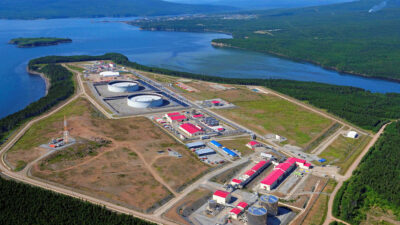 Εγκαταστάσεις Υγροποίησης Φυσικού Αερίου στην περιοχή De- Kastri στη νήσο Σαχάλι της Ρωσίας στον Ειρηνικό Ωκεανό