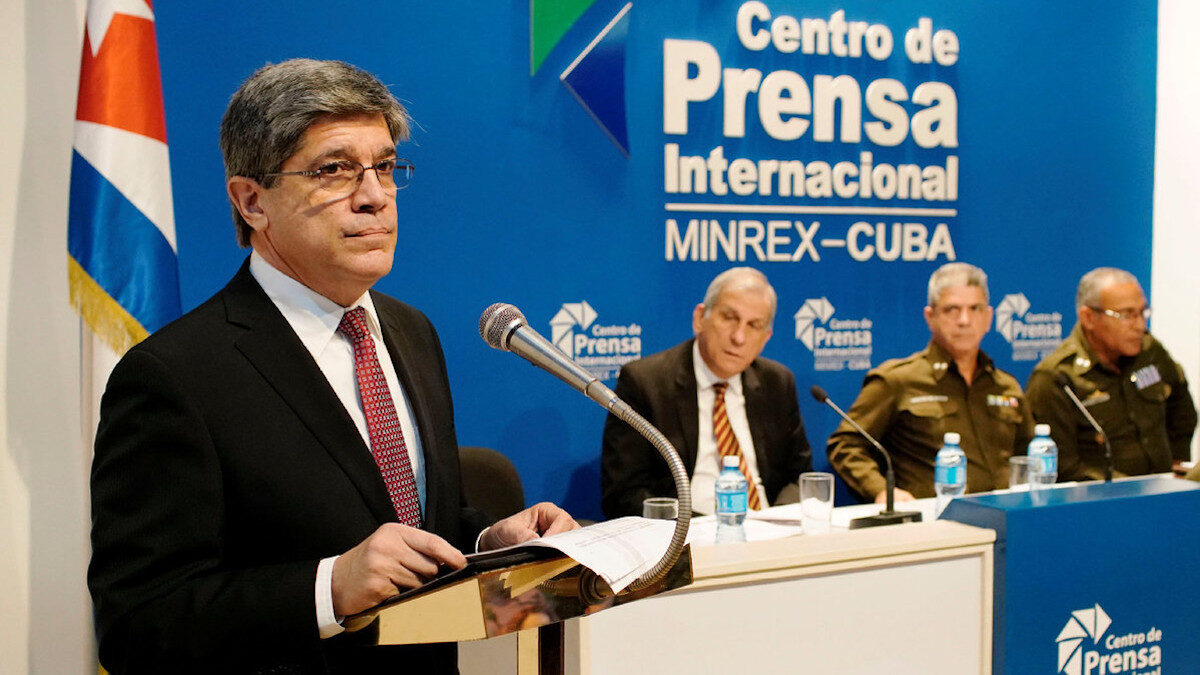 Ο αναπληρωτής υπουργός Εξωτερικών της Κούβας Κάρλος Φερνάντες δε Κόσιο