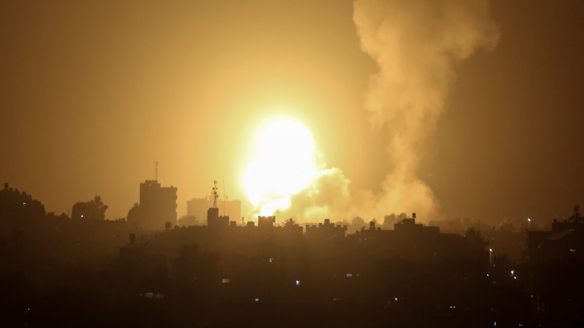 Αεροπορική επίθεση του Ισραήλ εναντίον της Παλαιστίνης στη Λωρίδα της Γάζας - 19/04/2022
