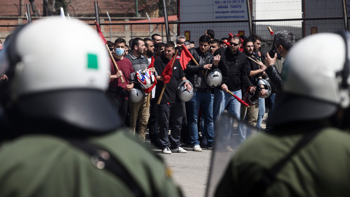 Θεσσαλονίκη: ΜΑΤ καταστολή και συλλήψεις εναντίων απεργών - 06/04/2022