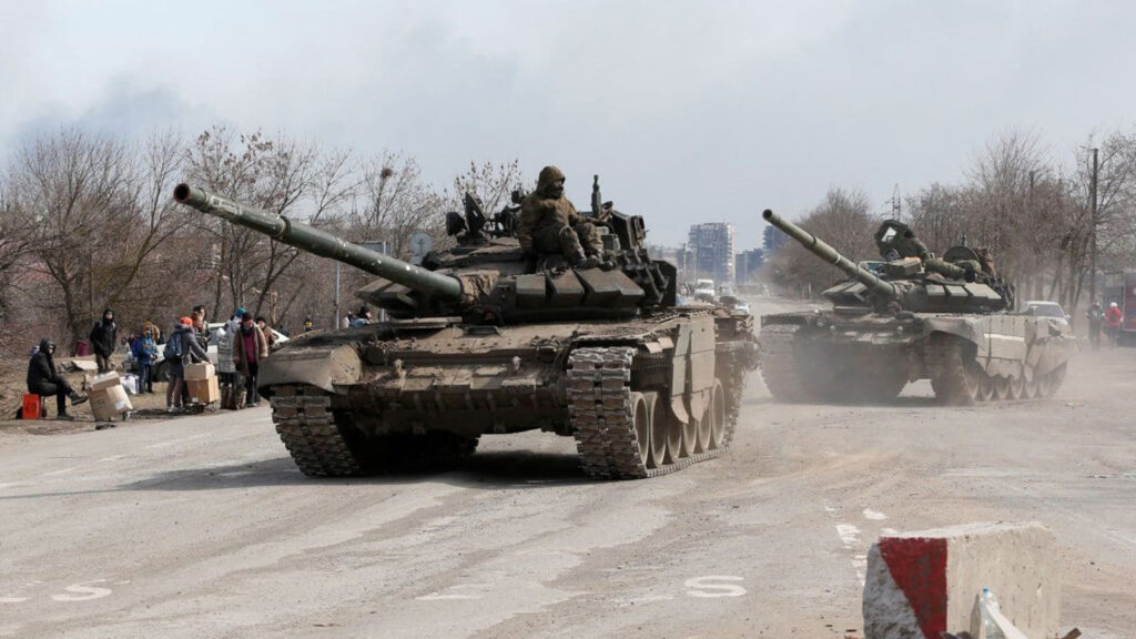 Άρματα μάχης των Ρωσικών Ενόπλων Δυνάμεων που επιχειρούν στην Ουκρανία - Απρίλιος 2022