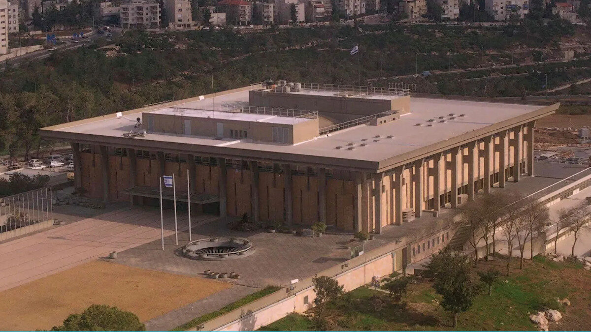 Το κοινοβούλιο του Ισραήλ, Κνεσσέτ, στην Ιερουσαλήμ