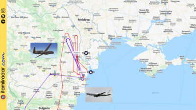 Αμερικανικά κατασκοπευτικά αεροσκάφη επιχειρούν στην ανατολική Ρουμανία, στα σύνορα με τη Μολδαβία