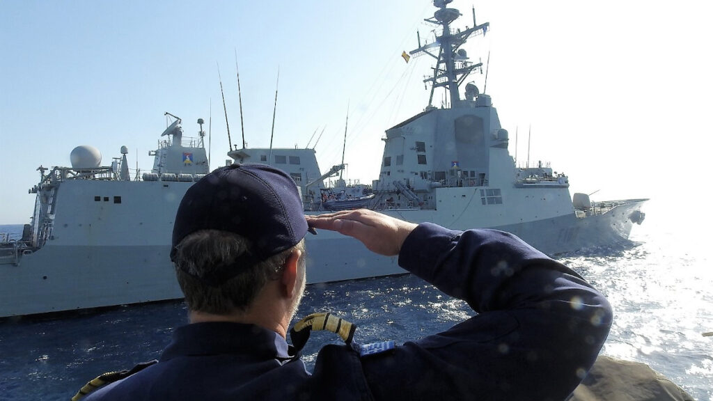 Άσκηση PASSEX (Passing Exercise) και ADEX (Air Defence Exercise) Μονάδων ΠΝ και Αεροσκαφών της ΠΑ με Μονάδες της Μόνιμης Συμμαχικής Ναυτικής Δύναμης 2 (Standing NATO Maritime Group Two SNMG 2