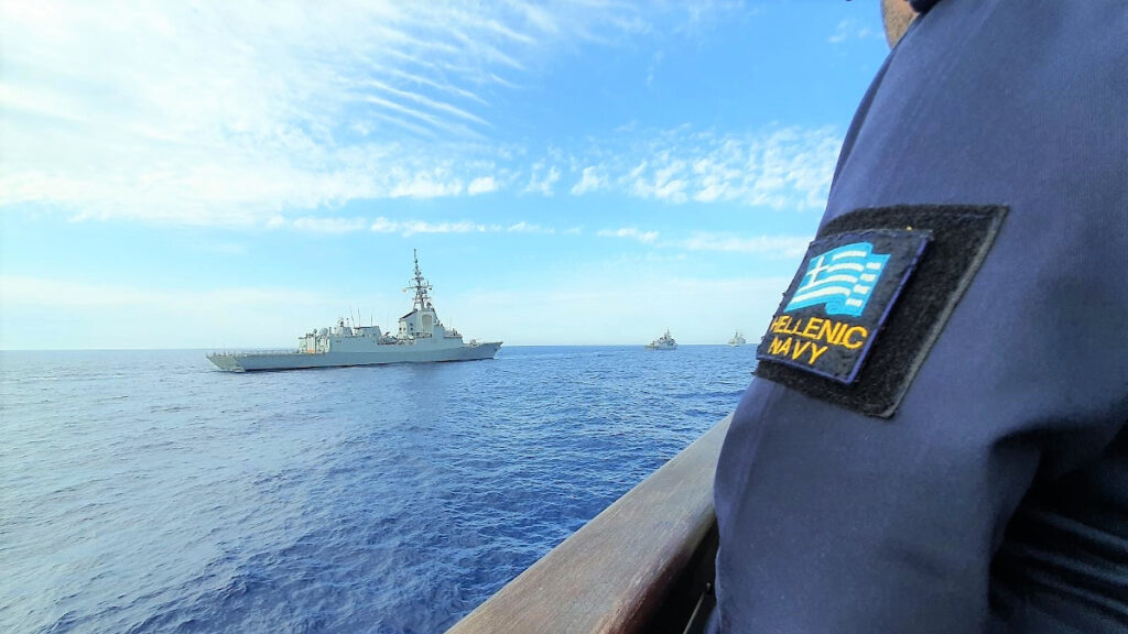 Άσκηση PASSEX (Passing Exercise) και ADEX (Air Defence Exercise) Μονάδων ΠΝ και Αεροσκαφών της ΠΑ με Μονάδες της Μόνιμης Συμμαχικής Ναυτικής Δύναμης 2 (Standing NATO Maritime Group Two SNMG 2