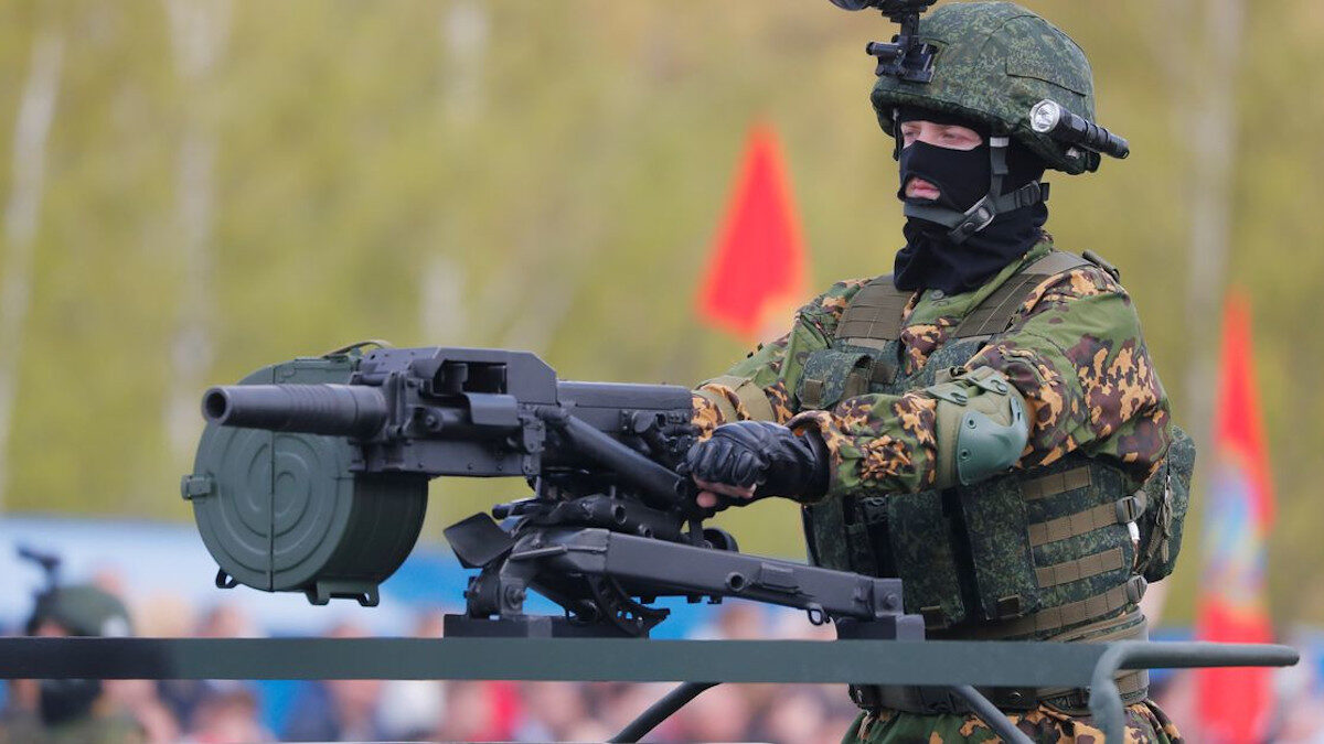 Στρατιώτης των Ενόπλων Δυνάμεων της Λευκορωσίας