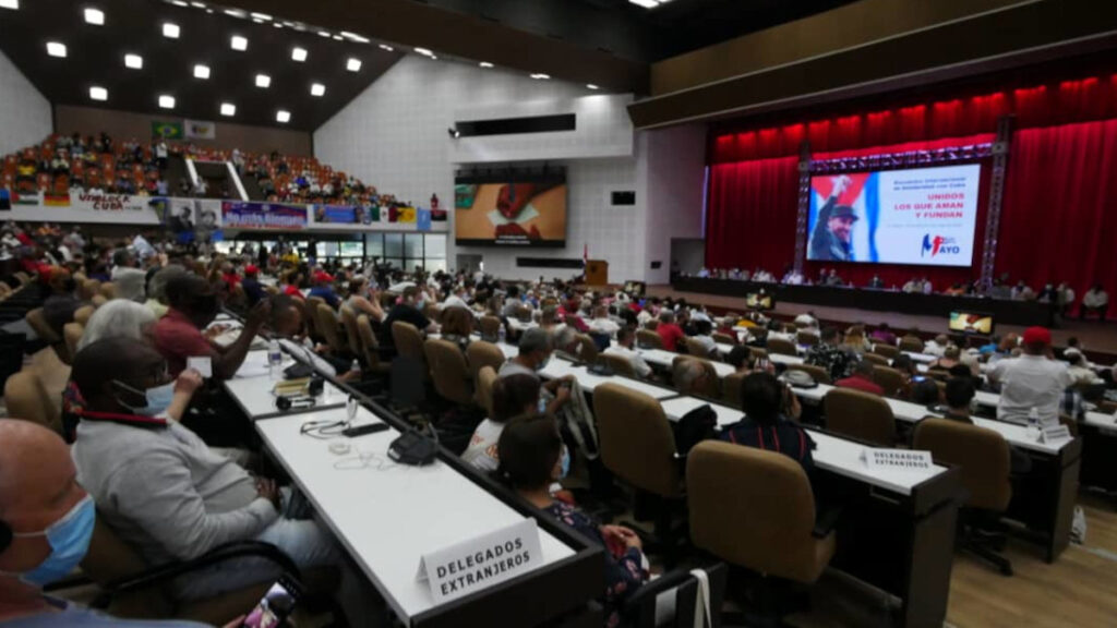 Διεθνής Συνδιάσκεψη Αλληλεγγύης στην Αβάνα, Κούβα / 2 Μάη 2022