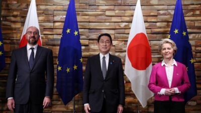 Επίσκεψη του προέδρου του Ευρωπαϊκού Συμβουλίου Σ. Μισέλ και της προέδρου της Ευρωπαϊκής Επιτροπής Ούρσουλα φον ντερ Λάιεν στην Ιαπωνία