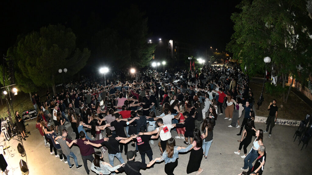 Γλέντι της Πανσπουδαστικής ΚΣ για τη νίκη ως πρώτη δύναμη πανελλαδικά