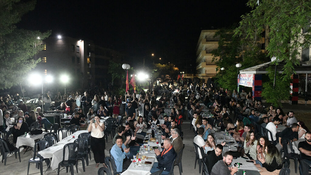 Γλέντι της Πανσπουδαστικής ΚΣ για τη νίκη ως πρώτη δύναμη πανελλαδικά