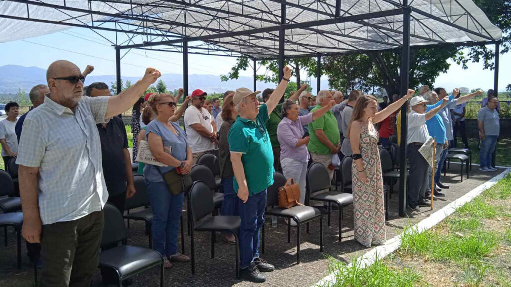 Εκδήλωση της ΠΕΑΕΑ – ΔΣΕ και του ΚΚΕ στην «Καλύβα του Στεφανή» στη Σπερχειάδα για την έναρξη της ένοπλης εθνικής αντίστασης - 29/05/2022