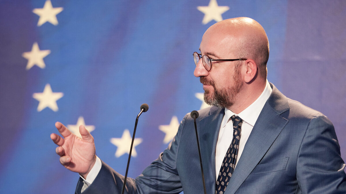 Ο πρόεδρος του Ευρωπαϊκού Συμβουλίου, Σαρλ Μισέλ