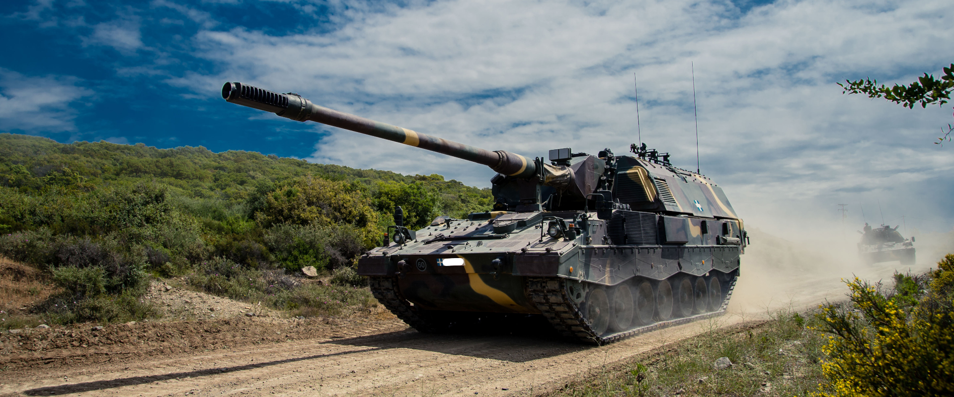 Το Α/Κ πυροβόλο PzH 2000GR του ελληνικού Πυροβολικού - Στρατός - Ένοπλες Δυνάμεις