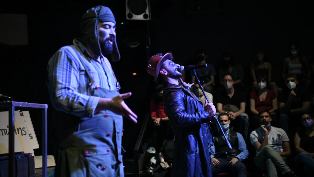 Θέατρο Βαφείο - Λάκης Καραλής: «Trio Lumpen - Η φράουλα»