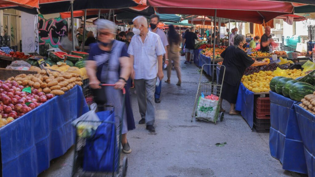 Ακρίβεια - βασικά είδη διατροφής - Τιμές στις λαϊκές αγορές της Αθήνας. Τετάρτη 1 Ιουνίου 2022