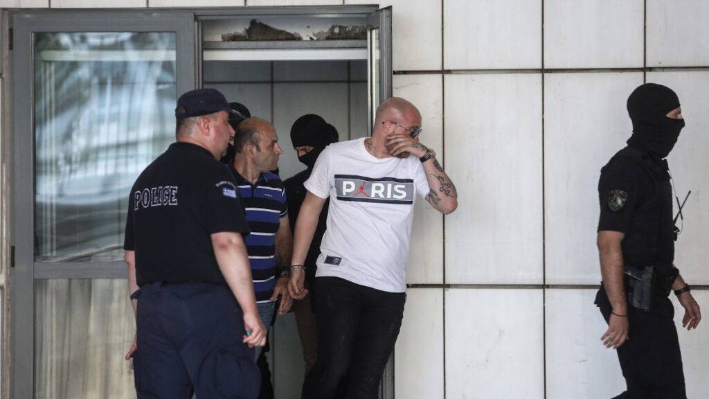 Στιγμιότυπα από τη δίκη, των ΝΑΖΙ, της Χρυσής Αυγής σε δεύτερο βαθμό, στο 5μελές Εφετείο Αθηνών 15/06/2022