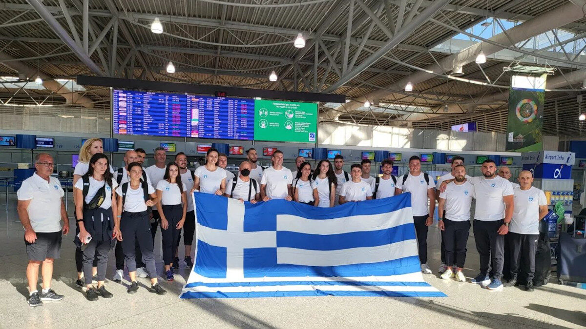 Η ελληνική αποστολή για τους Μεσογειακούς Αγώνες στο Οράν της Αλγερίας