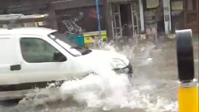 Ανοχύρωτη Θεσσαλονίκη / Από την έντονη βροχόπτωση, πλημμύρισαν υπόγεια σπίτια και καταστήματα, ενώ δρόμοι μετατράπηκαν σε ποτάμια 14/06/2022