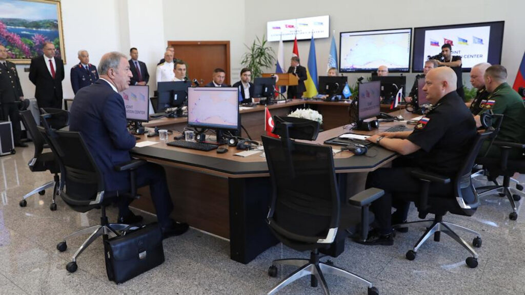 ΤΟΥΡΚΙΑ - Κωνσταντινούπολη - Κέντρο Ελέγχου Εξαγωγών Ουκρανικών Σιτηρών