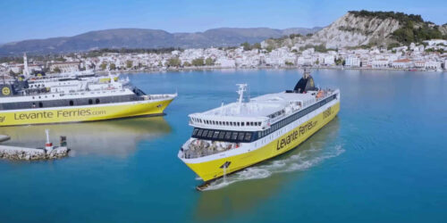Ακτοπλοϊκά - Κυλλήνη - Πλοία της ακτοπλοϊκής Εταιρίας Levante Ferries