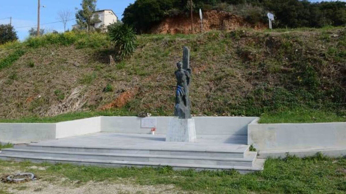 Μνημείο για τους εκτελεσμένους κομμουνιστές και άλλους δημοκράτες αγωνιστές του Γηροκομείου της Πάτρας, της περιόδου Νοεμβρίου 1948 μέχρι το τέλος του 1950