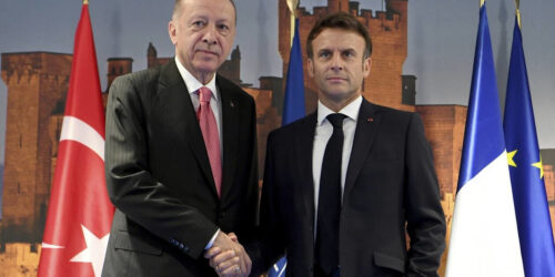 Από παλιότερη συνάντηση Προέδρων Τουρκίας, Ρ. Ερντογάν και Γαλλίας Μ. Μακρόν