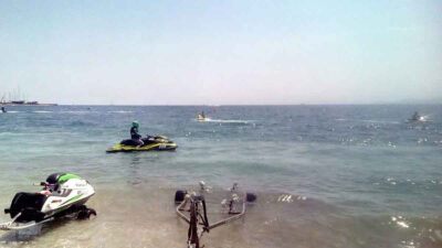 Αγώνες JET SKI στην παραλία Παλαιού Φαλήρου