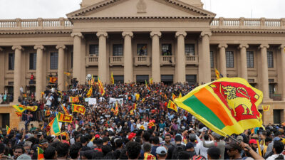 Λαϊκή εξέγερση στη Σρι Λάνκα - Η κατάληψη του Προεδρικού Μεγάρου στις 9 Ιούλη 2022