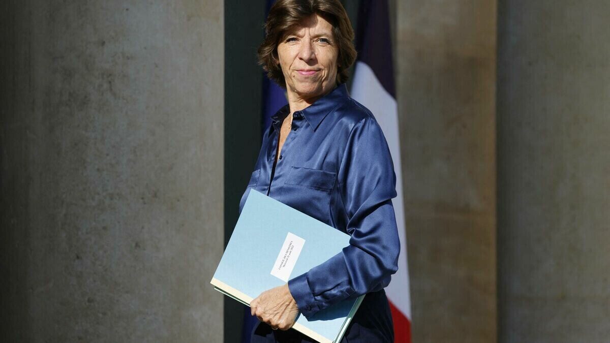 Η Γαλλίδα υπουργός Εξωτερικών Κατρίν Κολονά