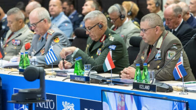 Συμμετοχή του Α/ ΓΕΕΘΑ Στρατηγού Κων Φλώρου στη Στρατιωτική Επιτροπή του NATO σε επίπεδο αρχηγών Ενόπλων Δυνάμεων (Military Committee Conference in Chiefs of Defence Session)