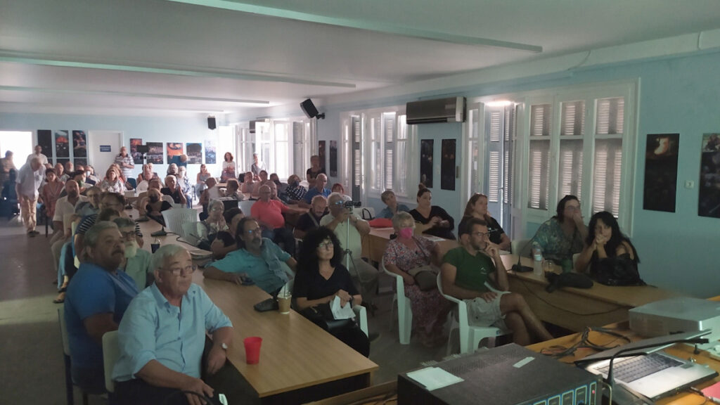 Εγκαίνια της έκθεσης εικαστικών «...της Γης οι κολασμένοι» του Έλληνα ζωγράφου και συγγραφέα Τάκη Βαρελά και του Τούρκου ζωγράφου Ιρφάν Ερτέλ